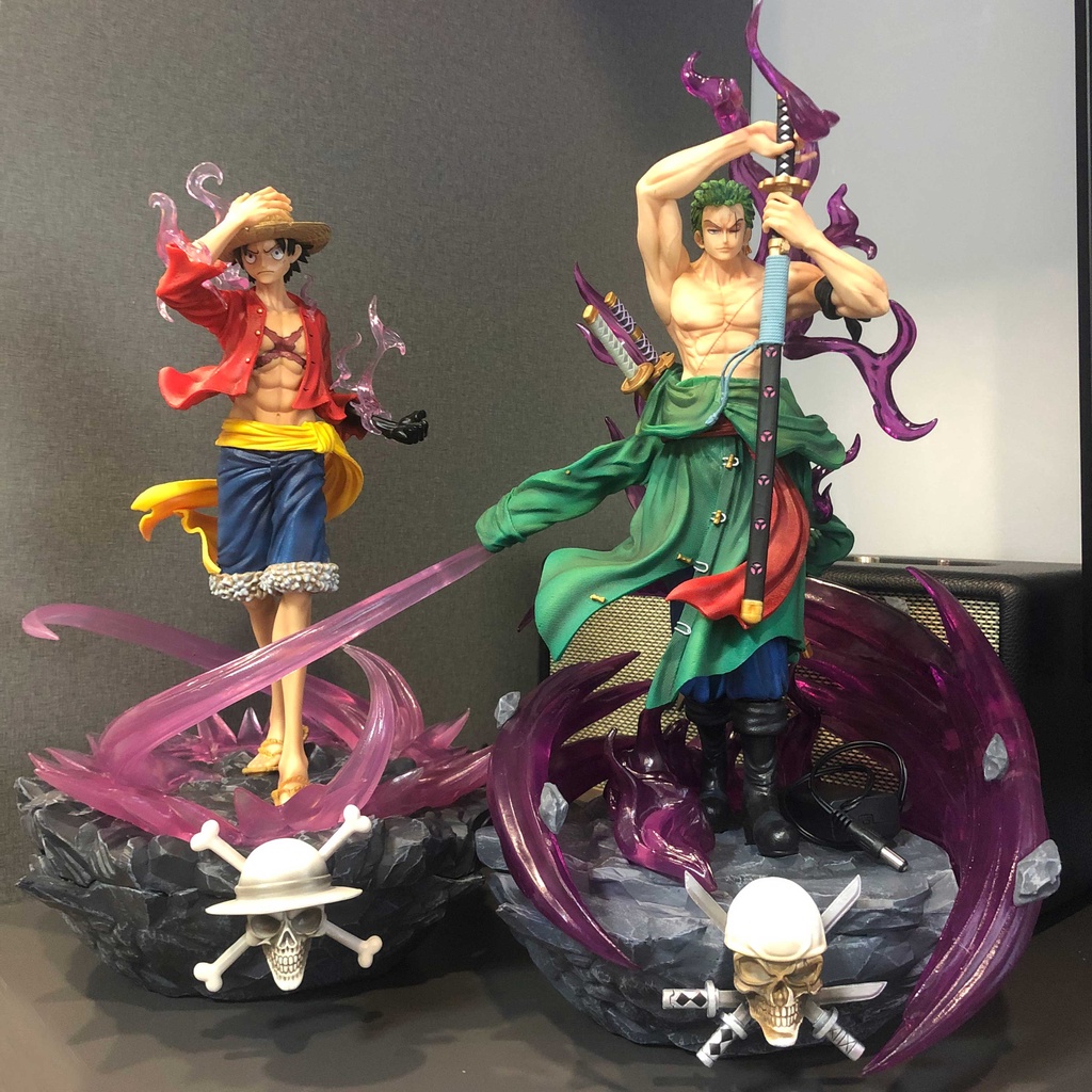 Figure / Mô hình Zoro Hắc Kiếm 43 cm BẢN CAO CẤP có LED