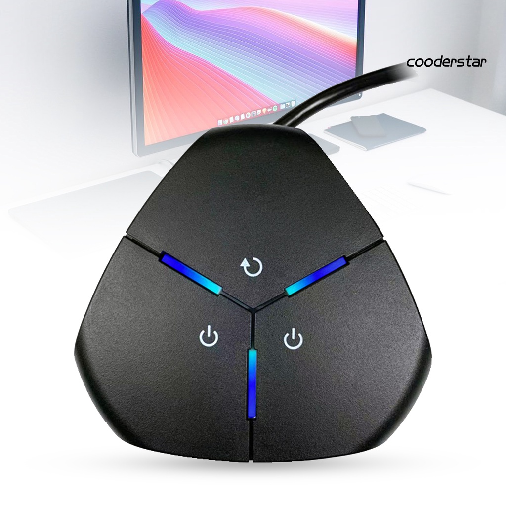 Công tắc nguồn hai cổng usb cood-co 1.6m chuyên dụng cho máy tính để bàn