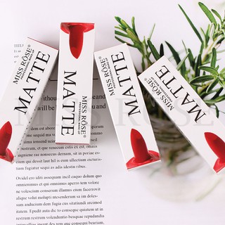 Son môi lâu trôi MISS ROSE 6 màu lựa chọn