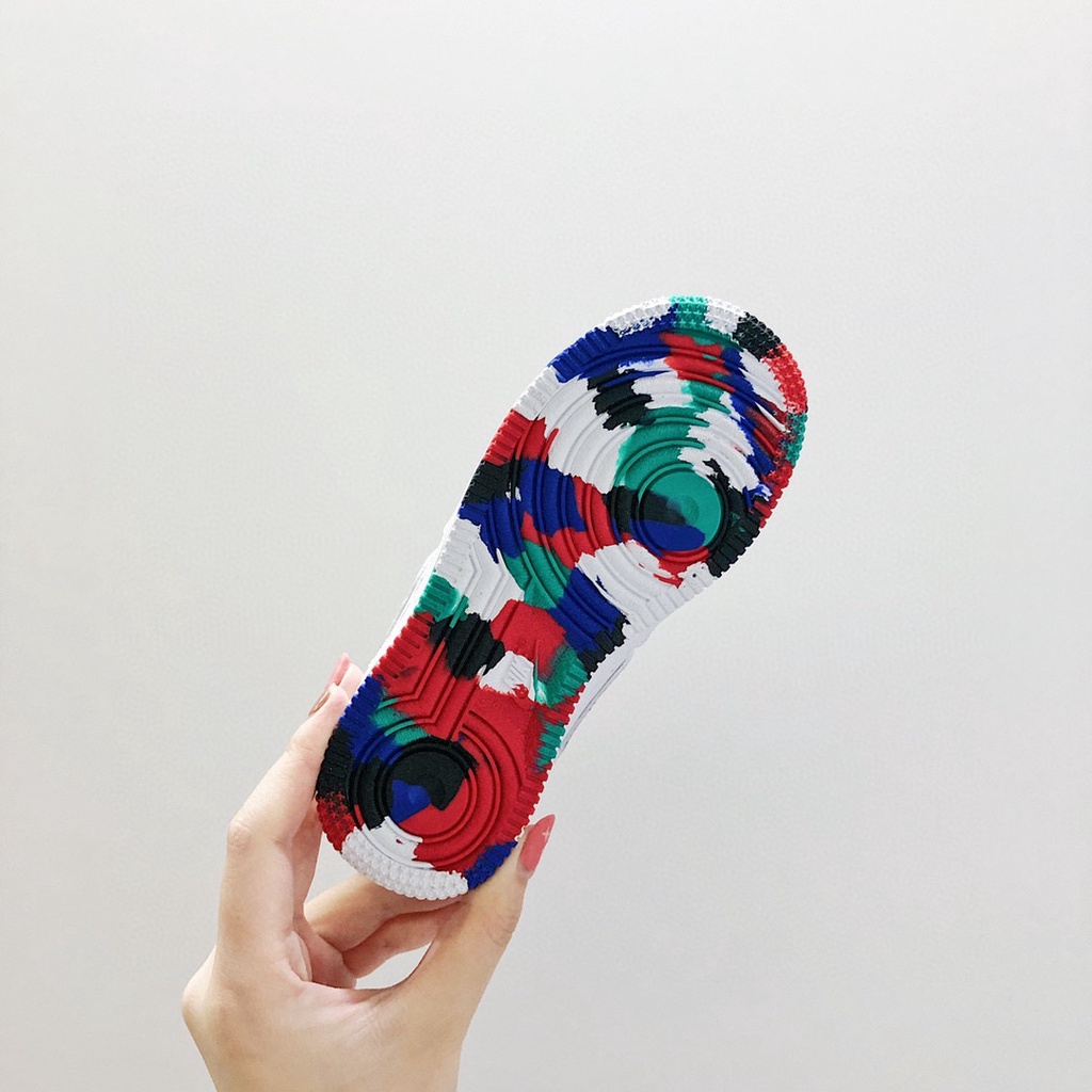 89*hàng Có Sẵn*Giày Thể Thao Air Force Số 1 Cổ Thấp Buộc Dây Thời Trang Cho Bé Trai Và Bé Gái