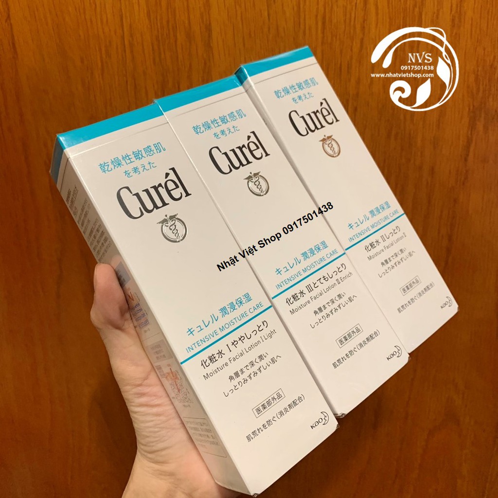 Lotion Dưỡng Da Cấp Ẩm Chuyên Sâu - Curel Intensive Moisture Care Moisture Lotion 150ml