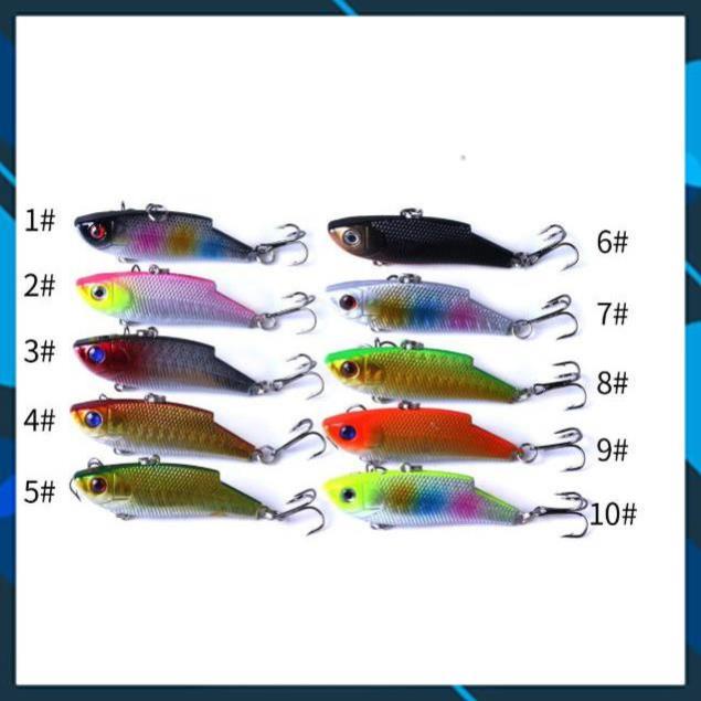 [Chất Lượng] MỒI VIB NẶNG 10 GAM DÀI 5,5CM_ Lure _40