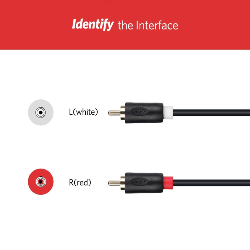 Cáp Âm Thanh Vỏ Nhựa PVC Thân Thiện Với Môi Trường|2rca Đến 2RCA