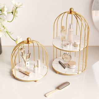 Kệ đựng mỹ phẩm nhiều tầng hình lồng chim sang trọng