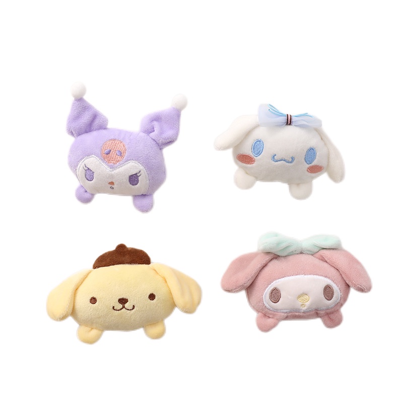 Ghim Cài Áo Hình Cún Kuromi Melody Nhồi Bông Dễ Thương Diy