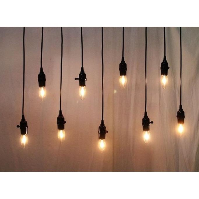 Bộ 8 bóng đèn Led Edison C35 4W hình quả nhót đui E27