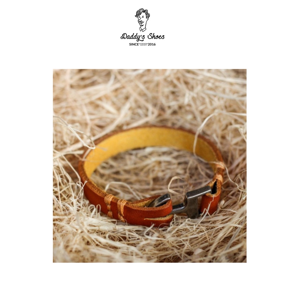 Vòng tay da Nam Daddy's Shoes, Vòng tay Móc neo da Daddy's Shoes