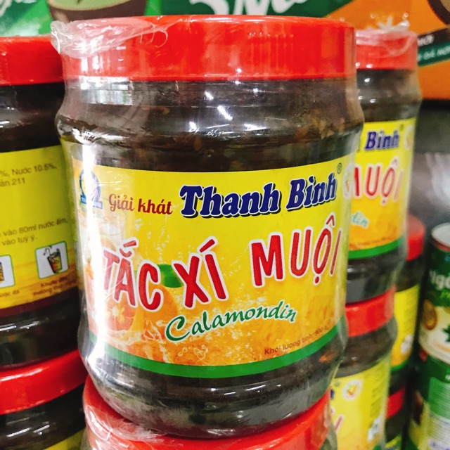 Đá me hạt dẻo - Tắc xí muội 900gr THANH BÌNH