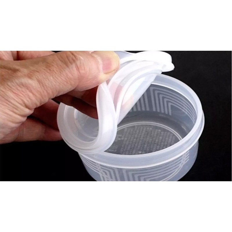 Hộp trữ đông đồ ăn dặm cho bé có nắp đậy vệ sinh an toàn tiện dụng NAKAYA Nhật set 3 cái 14215