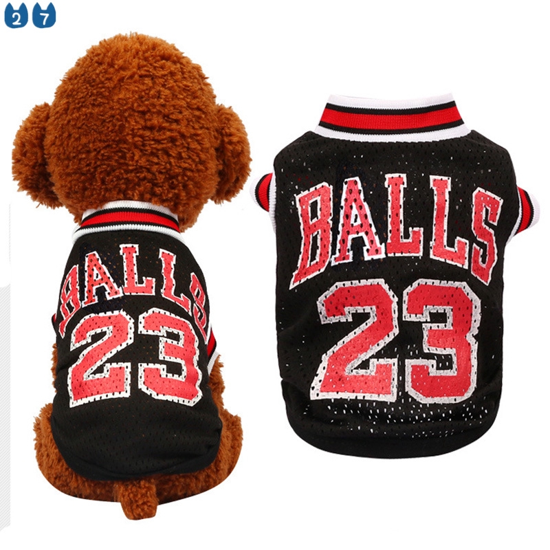 Bộ Đồng Phục Bóng Rổ Phối Lưới 27Pets} Cho Thú Cưng