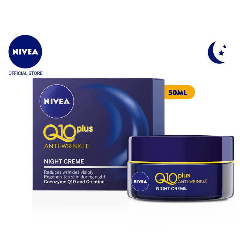 Kem dưỡng da làm giảm vết nhăn Nivea Q10 Plus ban đêm (50ml) - 81289