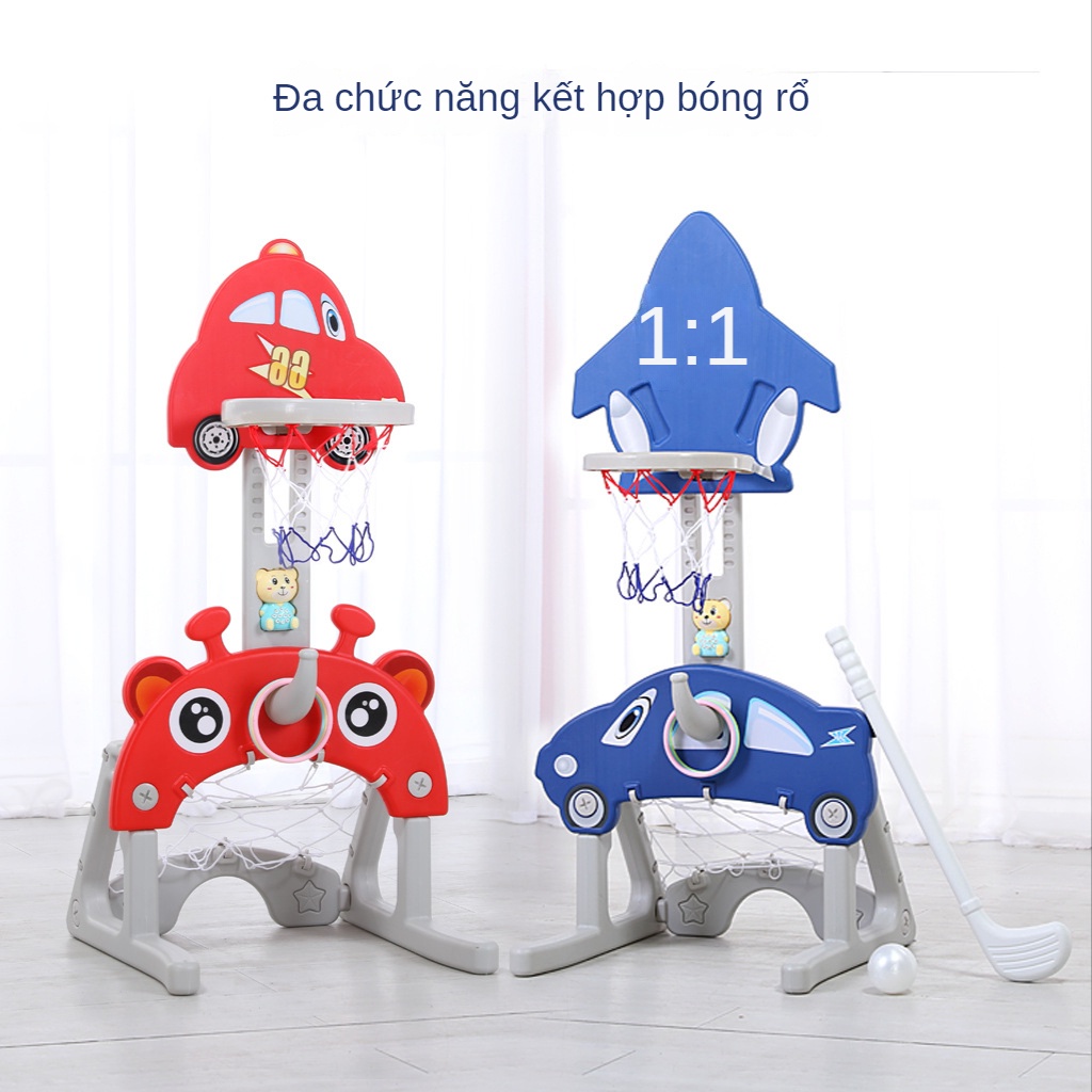 Vòng bóng rổ trẻ em trong nhà có thể nâng bé 1-2-3-6 tuổi Con trai và con gái nhà bắn bóng rổ hoop hoop