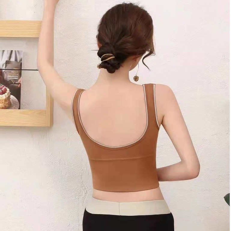 Áo bra,Áo tập Gym, Yoga thun tăm chất đẹp mã LM BR1866