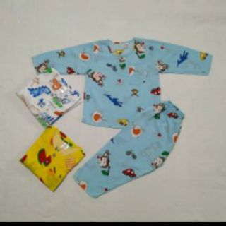 Combo 5 Bộ đồ tole (tôn,lanh) dài bé trai size 7(13-14 kí)