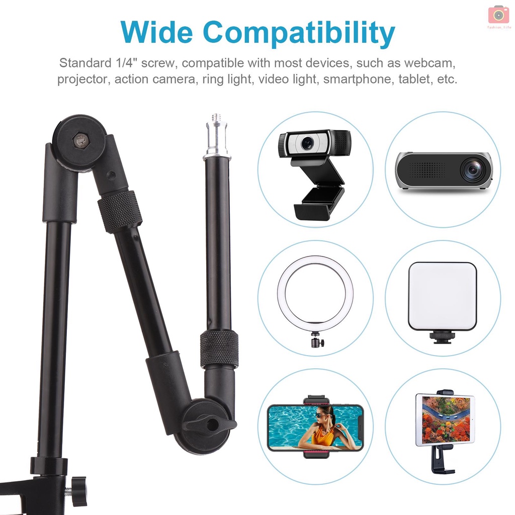 Giá Đỡ Camera Andoer St-01 Gấp Gọn Linh Hoạt Đầu Bi 5/8 cm 3kg | BigBuy360 - bigbuy360.vn