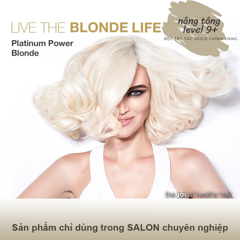 Bột tẩy tóc JOICO Blonde Life nâng tông lên Level 9+ gói 454g