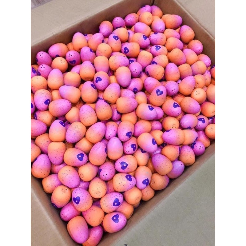 COMBO 10 TRỨNG HATCHIMAL  tặng kèm 15 Thú Hatchimal