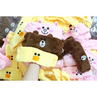 Băng đô Line Frien phẳng Gấu, thỏ , vịt