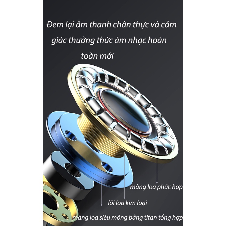Tai Nghe Gaming hợp kim/Chơi Game Nhét Tai Có Dây Có Mic Chống Ồn Cho Điện Thoại Phone Samsung Huawei xiaomi oppo #25