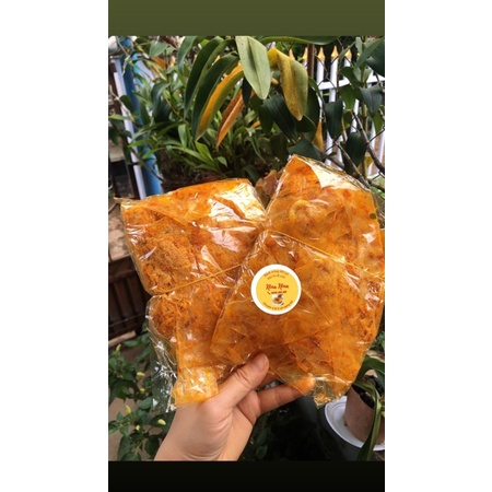 Bánh tráng khô gà