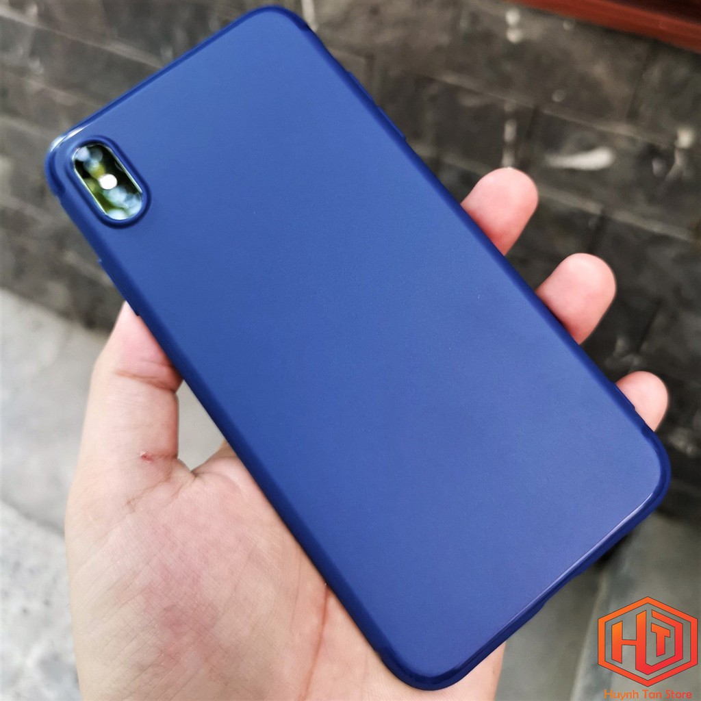 Ốp lưng iphone xs max TPU màu dẻo siêu mỏng ôm sát thân máy bảo vệ camera phụ kiện huỳnh tân store