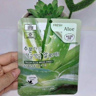Mặt nạ dưỡng da tinh chất nha đam 3W Clinic