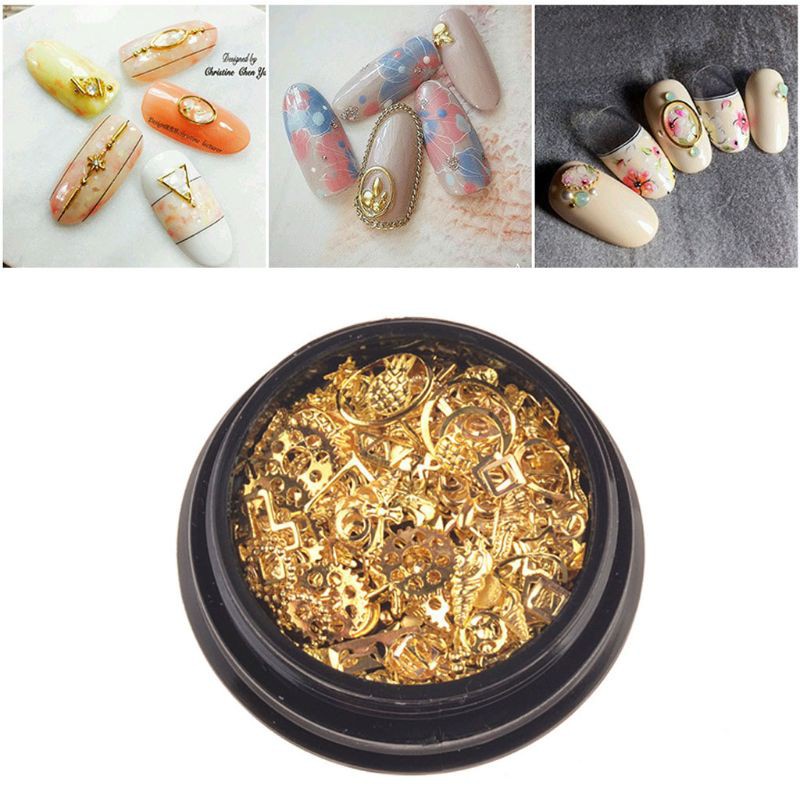 Set 120 Phụ Kiện Làm Trang Sức Hình Trăng Sao
