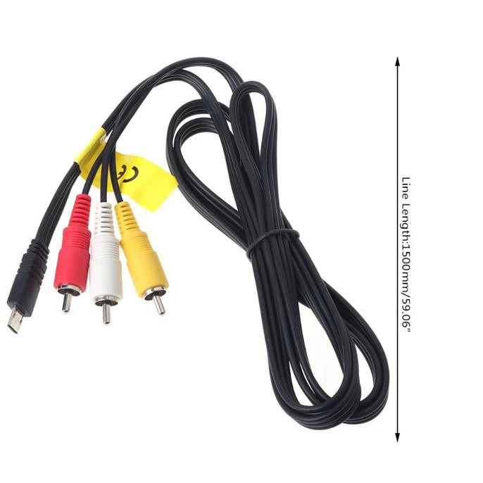 Dây Cáp Kết Nối Vmc-15Mr2 Rca Cho Máy Ảnh Kỹ Thuật Số Sony Handycam