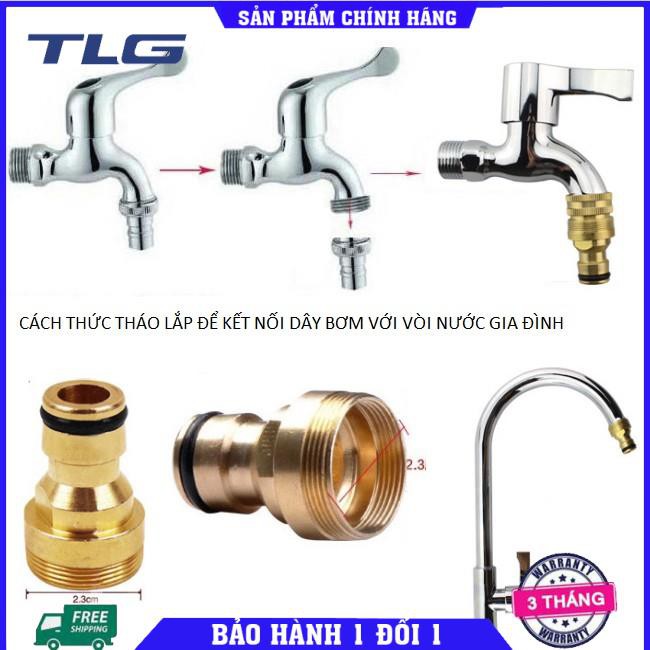 [GIÁ HỦY DIỆT] Bộ dây vòi xịt nước rửa xe, tưới cây . tăng áp 3 lần, loại 7m, 10m 206701-2 đầu đồng,cút+ tặng mở chai