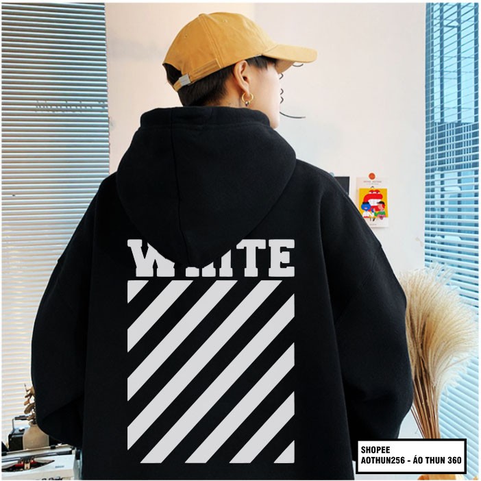 Áo Hoodie Nam Nữ Unisex OFFWine form rộng chất nỉ ngoại Siêu Đẹp có size, hoodie nam nữ Hàn Quốc | BigBuy360 - bigbuy360.vn