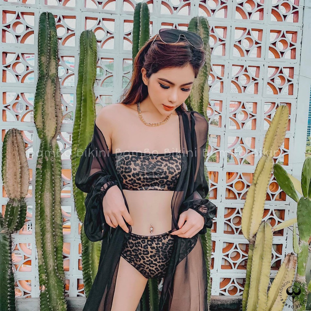 ÁO CHOÀNG VOAN BIKINI THỜI TRANG MUA HÈ (BAMBO BIKINI)