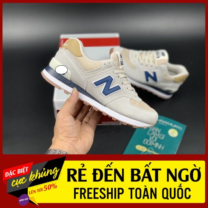 Giày thể thao da lộn màu xanh than cho nam nữ