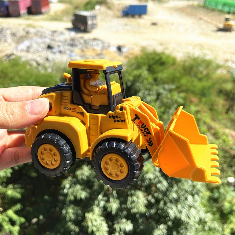 Xe đồ chơi cho bé mô hình Xe Múc Vật Liệu chất liệu nhựa an toàn, chi tiết sắc sảo, bền đẹp