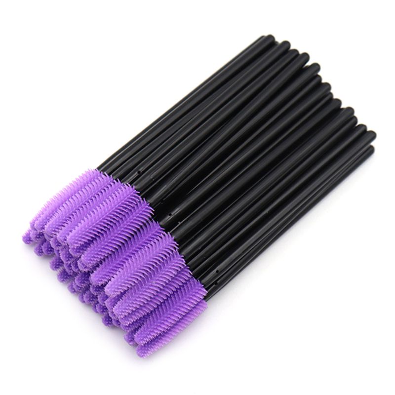 Set 50 Cọ Chuốt Mascara YOUYO Bằng Silicone Sử Dụng Một Lần Tiện Lợi