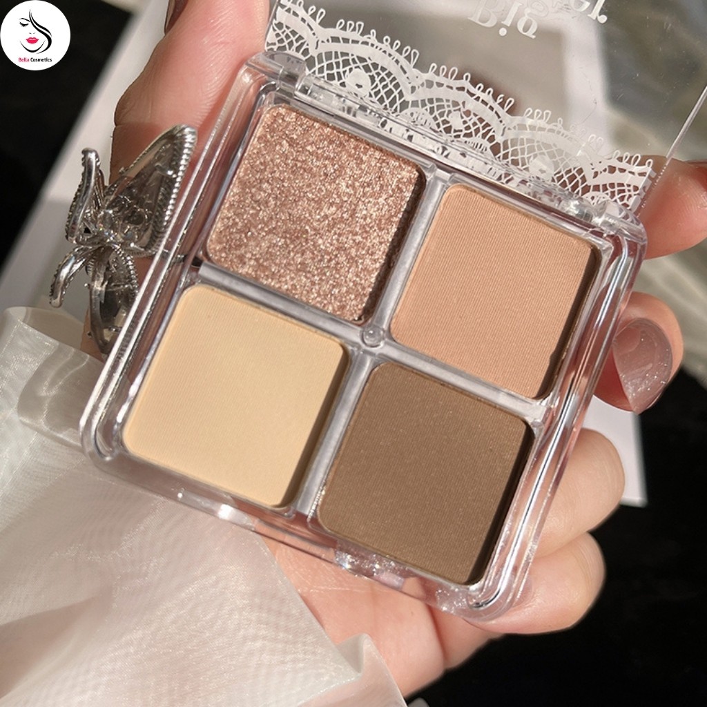 Phấn Mắt DIKALU Big Brighter Eyes 4 Ô Màu Vintage