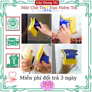 Miếng lau kính 2 mặt thông minh,lau cửa sổ tiện lợi