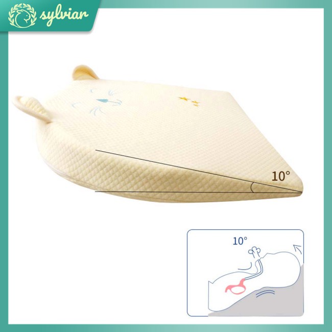 Gối nằm cho bé uống sữa chống đổ họa tiết hoạt hình dễ thương