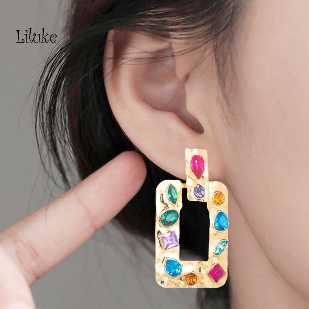 Đôi Khuyên Tai HìNh GiọT NướC LấP LáNh ThờI Trang Cho Nữ