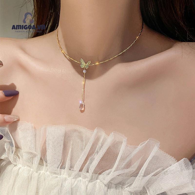 ✨✨Vòng cổ mặt hình bướm phong cách Hàn duyên dáng