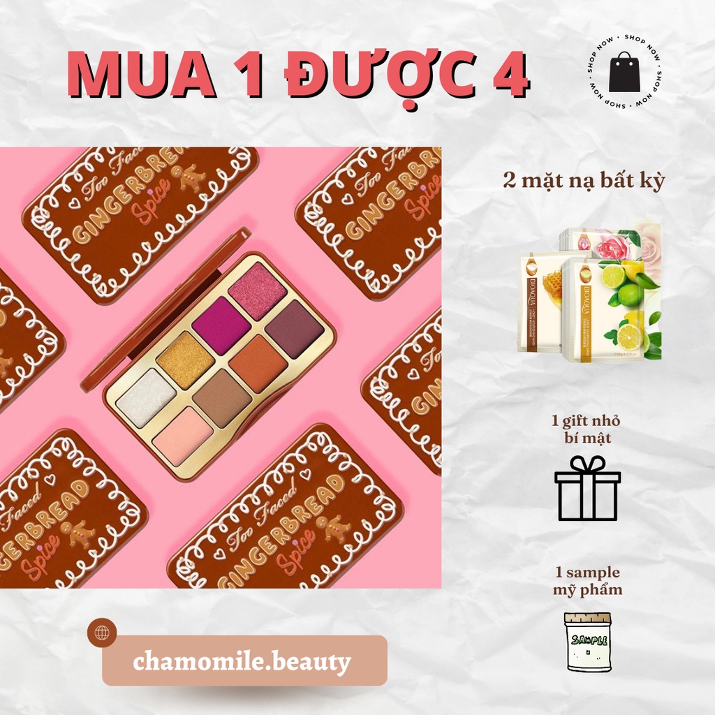 Bảng mắt Too Faced Gingerbread Spice Palette Mini
