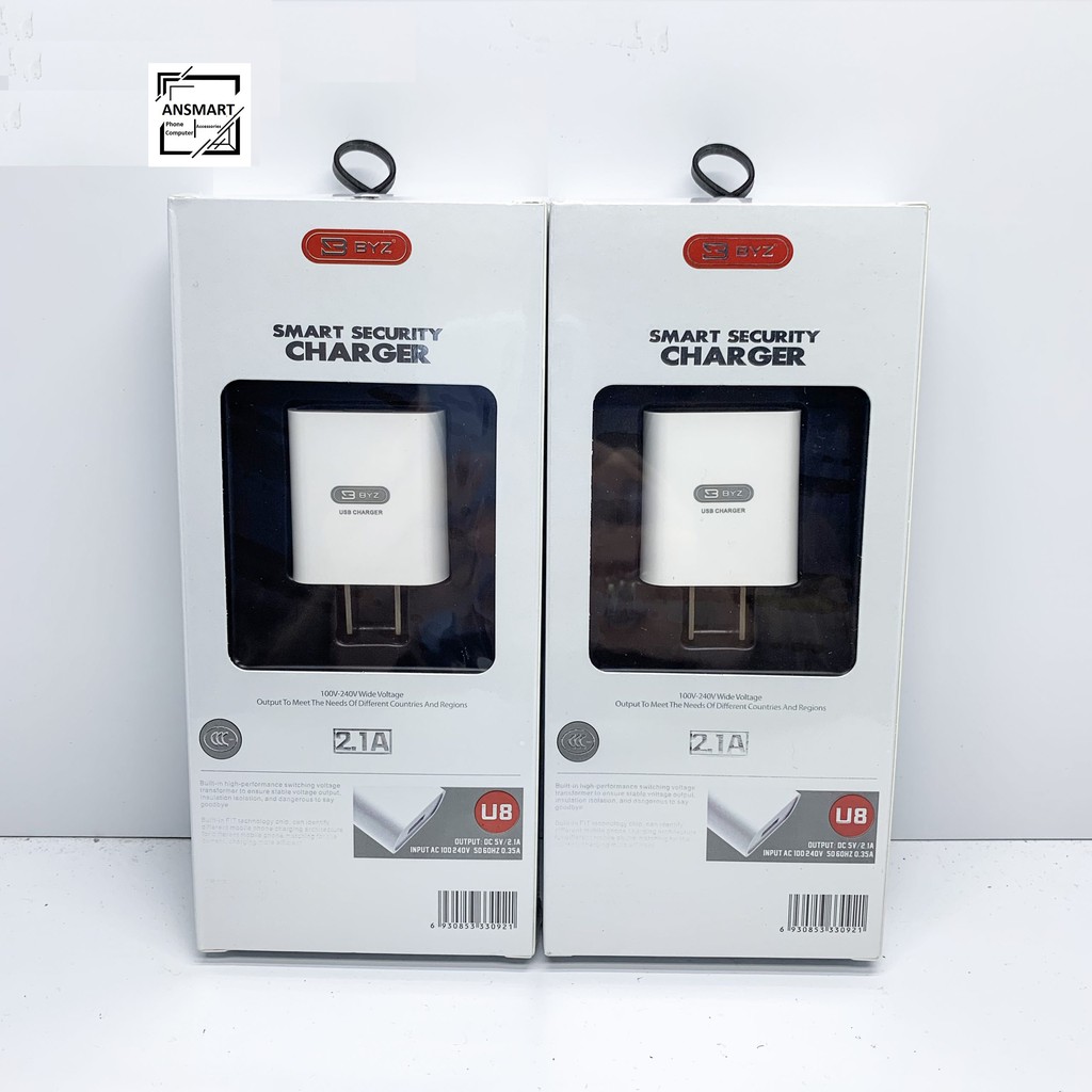 Củ Sạc nhanh điện thoại BYZ Chính Hãng Model ZL719/ BYZ U8