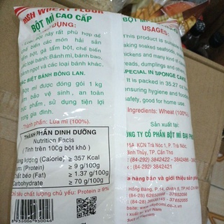 bột mì high wheat flour