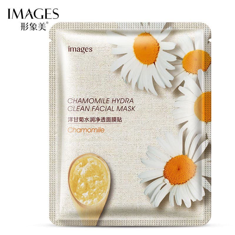 Combo 10 Mặt nạ Hoa cúc cấp ẩm, kiềm dầu, se khít lỗ chân lông - Chamomile Hydra Clean Facial Mask Images