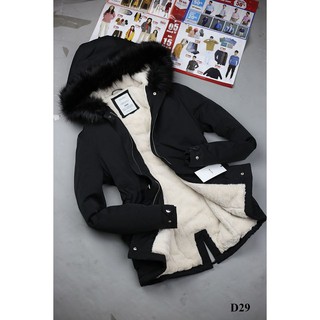 áo Parka lông cừu Xuất Hàn Quốc
