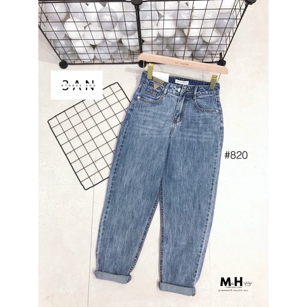 3𝘼𝙉𝙉 𝙅𝙚𝙖𝙣𝙨 -quần bagy nữ, jeans bagy bò nữ không dãn , cạp cao , năng động, jeans cao cấp Three Ann