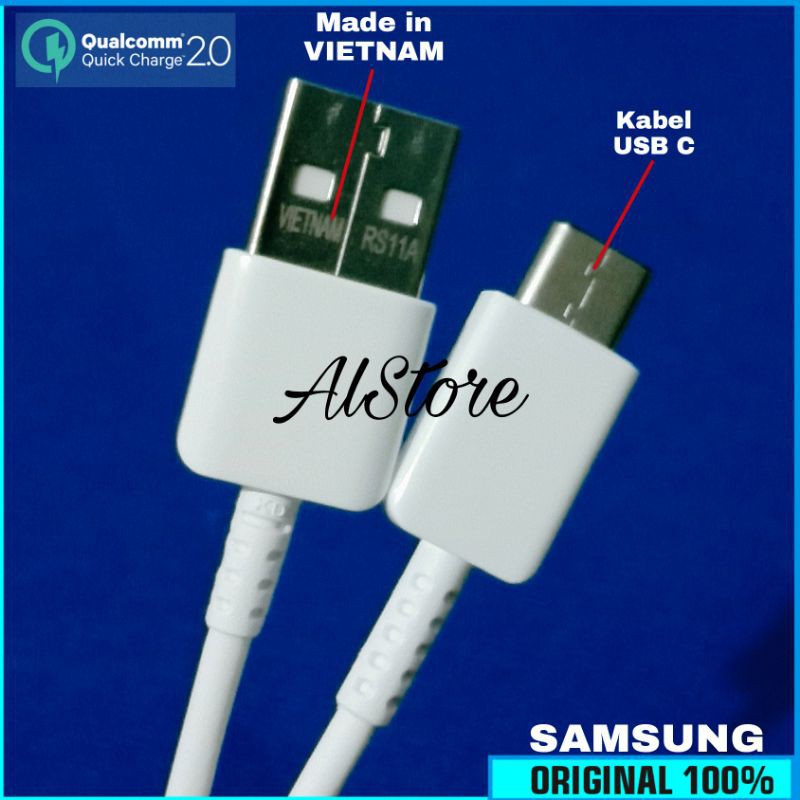 Củ Sạc Nhanh Usb C 100% Cho Samsung Galaxy A5 A7 2017