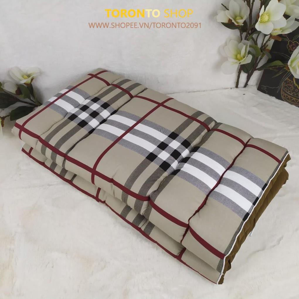 Đệm ngủ văn phòng tiện lợi cotton Thắng Lợi chần gòn size mini 75x180 cm dễ gấp gọn