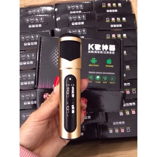 Bộ Micro Thu Âm Livestream C6 cao cấp dành cho điện thoại