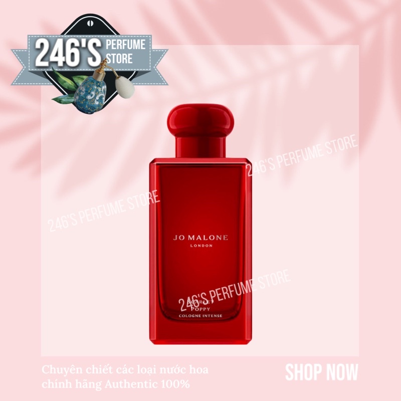 Nước hoa dùng thử Jo Malone Scarlet Poppy Cologne Intense 5ml/10ml -246sᴛᴏʀᴇ'sᴠɴ-