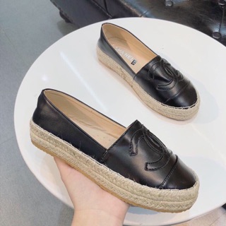 Giày lười đế cói sz 35